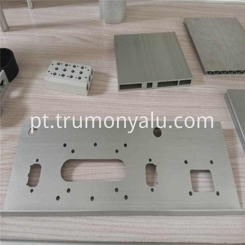 CNC Engraving and milling Aluminum sheet and spare part22